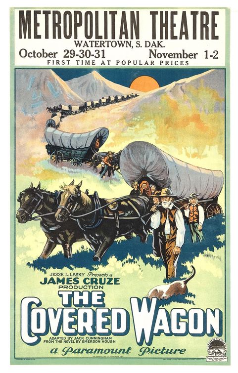 The Covered Wagon Movie Poster