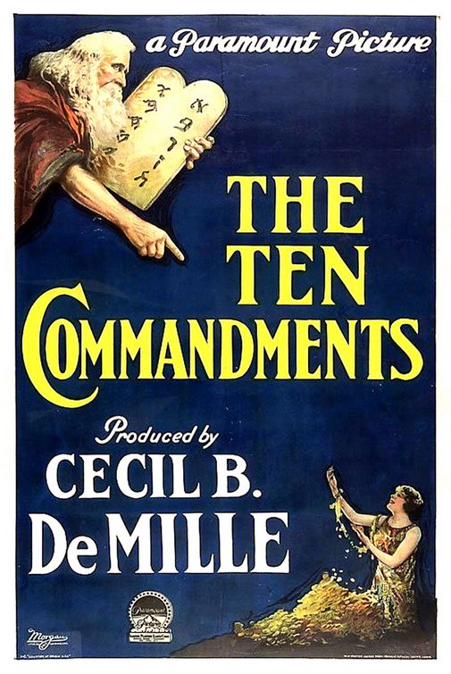 The Ten Commandments Movie Poster