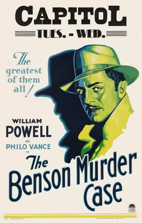 The Benson Murder Case Movie Poster