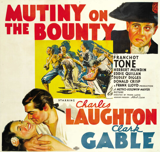 Mutiny on the Bounty Movie Poster