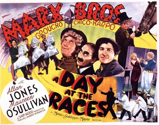 A Day at the Races Movie Poster