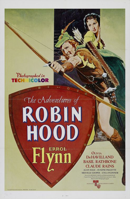 The Adventures of Robin Hood Movie Poster