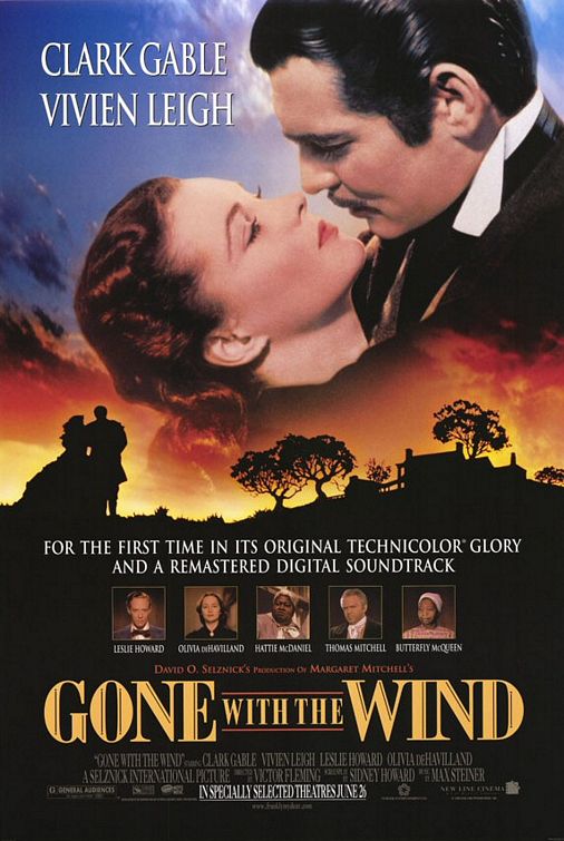 Gone With the Wind Movie Poster