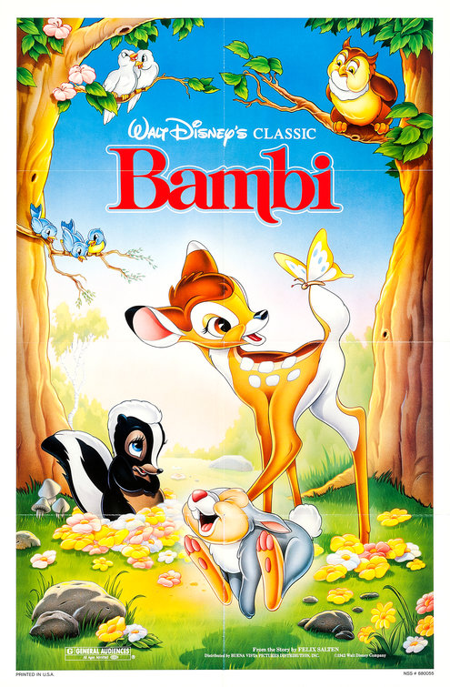 Bambi Movie Poster