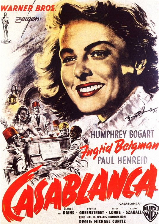 Casablanca Movie Poster