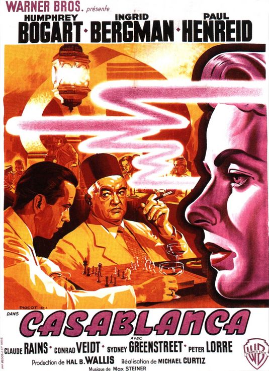 Casablanca Movie Poster