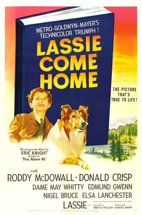 Lassie Come Home Movie Poster