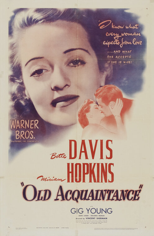 Old Acquaintance Movie Poster