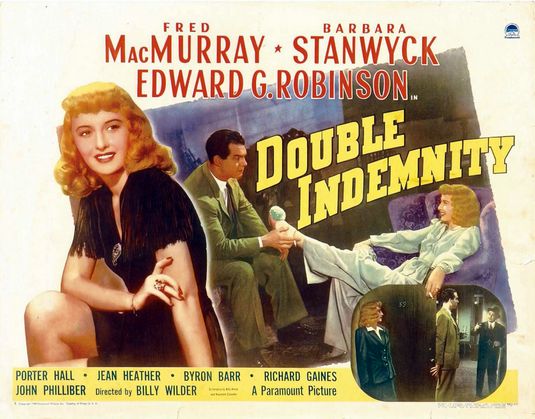 Double Indemnity Movie Poster