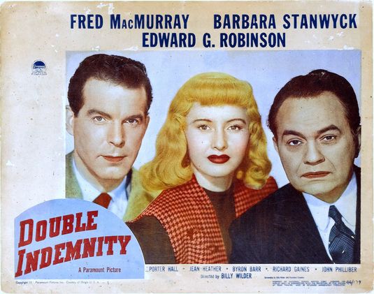 Double Indemnity Movie Poster