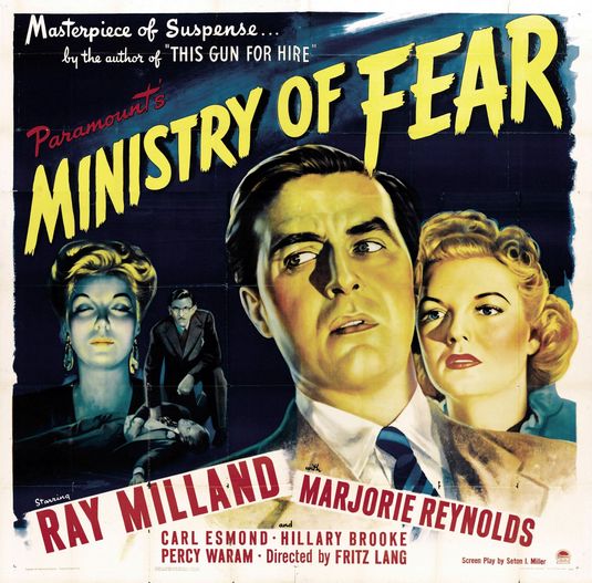 Ministry of Fear Movie Poster