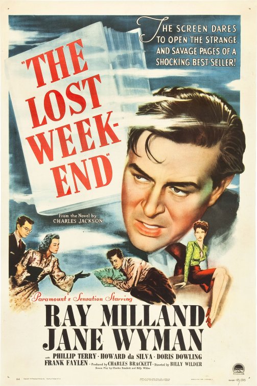 The Lost Weekend Movie Poster