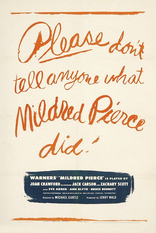 Mildred Pierce Movie Poster