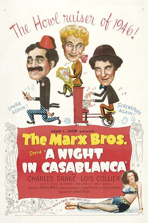 A Night in Casablanca Movie Poster