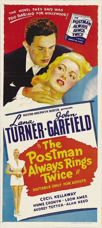 The Postman Always Rings Twice Movie Poster