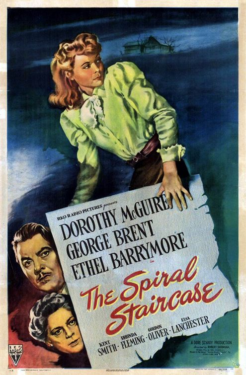 The Spiral Staircase Movie Poster