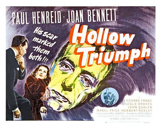 Hollow Triumph Movie Poster