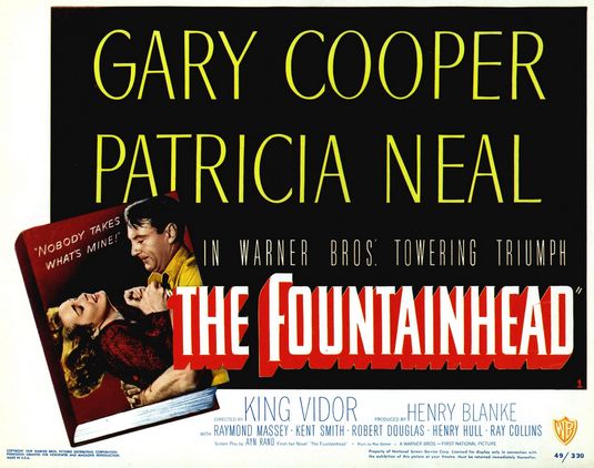 The Fountainhead Movie Poster