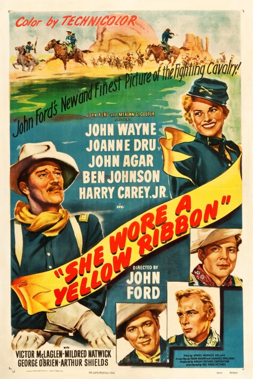 She Wore a Yellow Ribbon Movie Poster