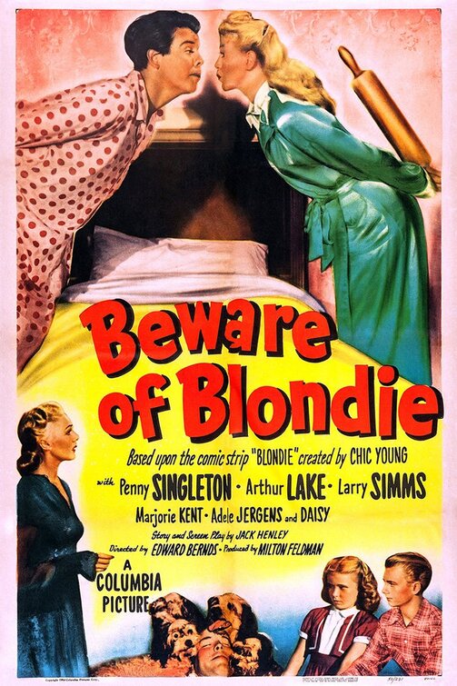 Beware of Blondie Movie Poster