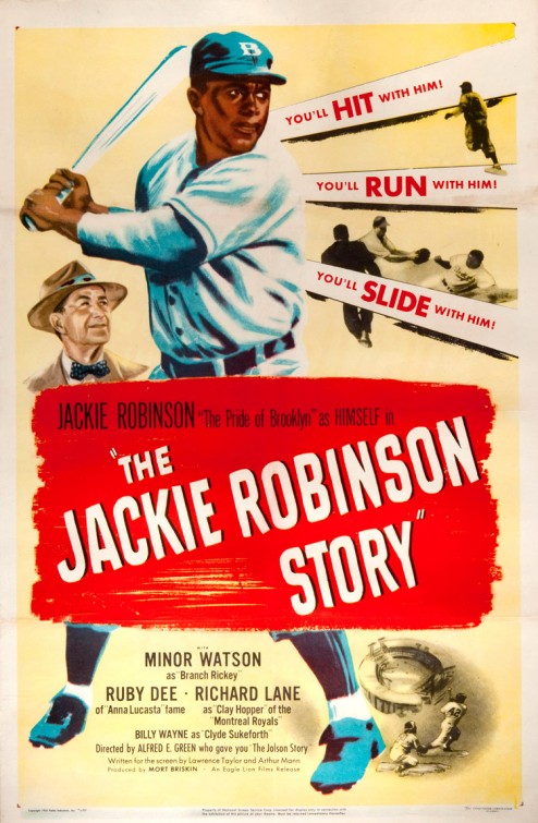 The Jackie Robinson Story Movie Poster