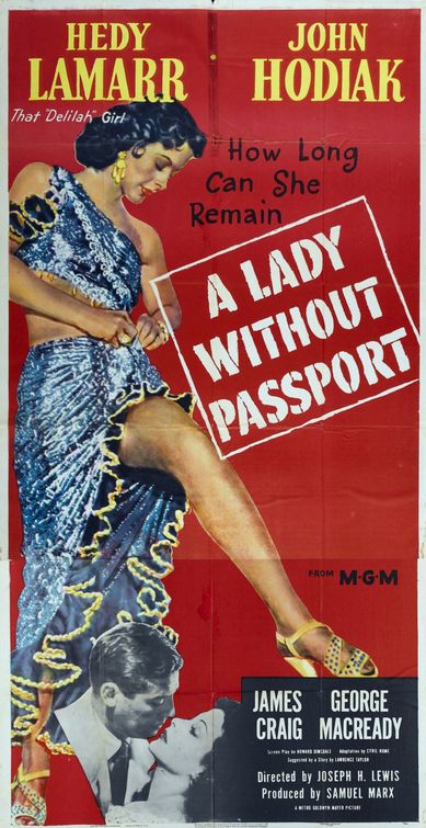 A Lady Without Passport Movie Poster