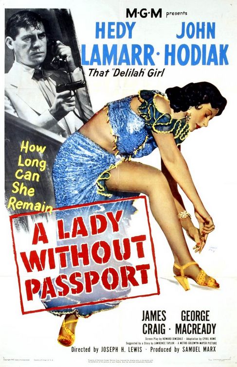 A Lady Without Passport Movie Poster