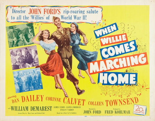 When Willie Comes Marching Home Movie Poster