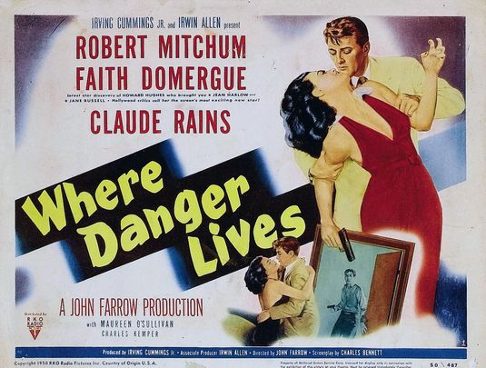 Where Danger Lives Movie Poster