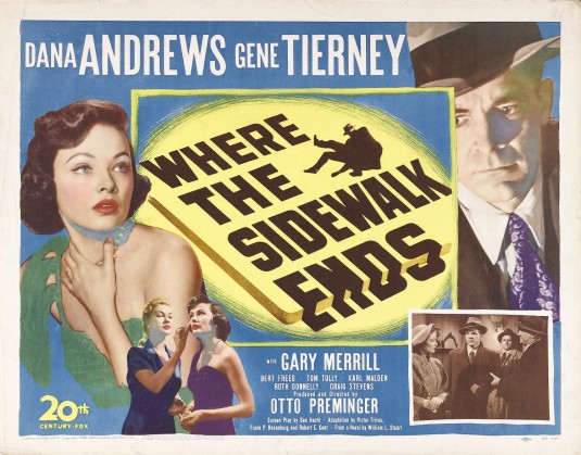 Where the Sidewalk Ends Movie Poster