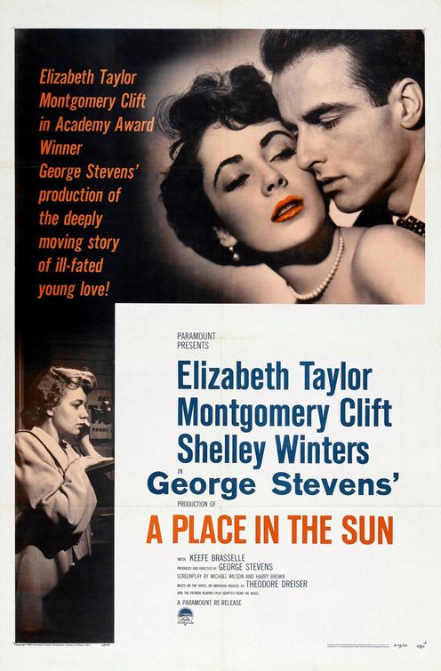 A Place in the Sun Movie Poster