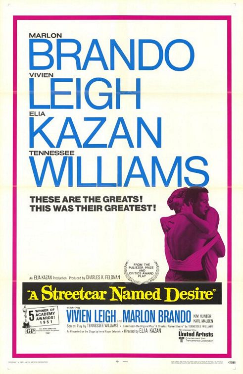 A Streetcar Named Desire Movie Poster