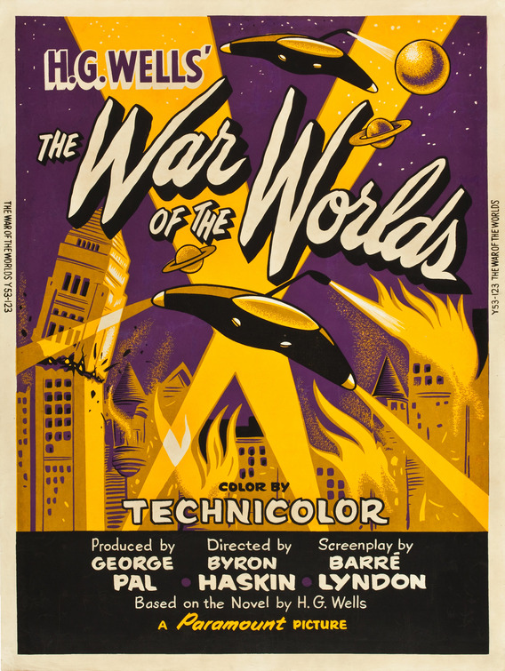 The War of the Worlds Movie Poster