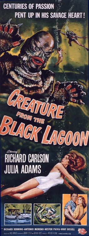 Creature from the Black Lagoon Movie Poster