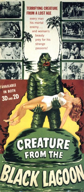 Creature from the Black Lagoon Movie Poster