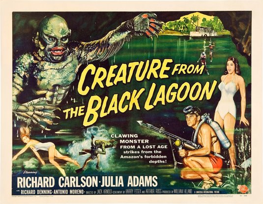 Creature from the Black Lagoon Movie Poster