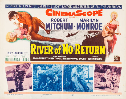 River of No Return Movie Poster