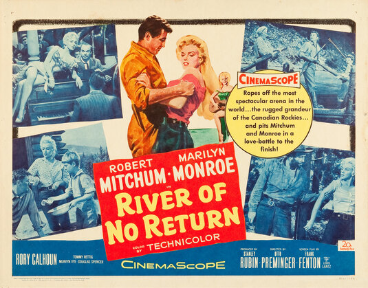 River of No Return Movie Poster