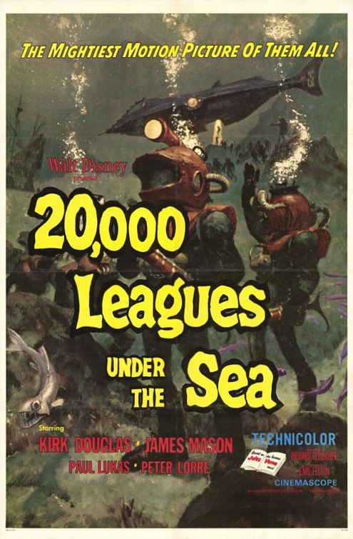 20000 Leagues Under the Sea Movie Poster