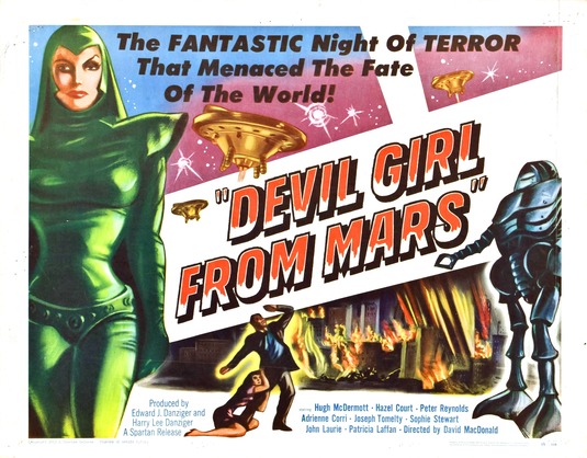 Devil Girl from Mars Movie Poster