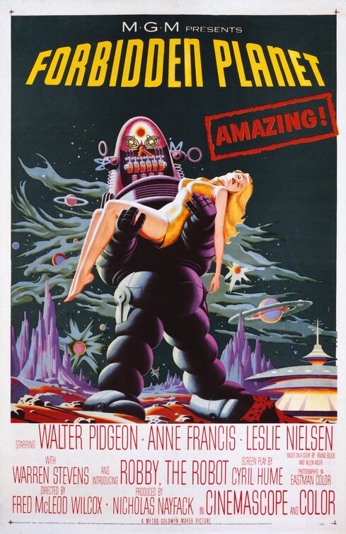 Forbidden Planet Movie Poster