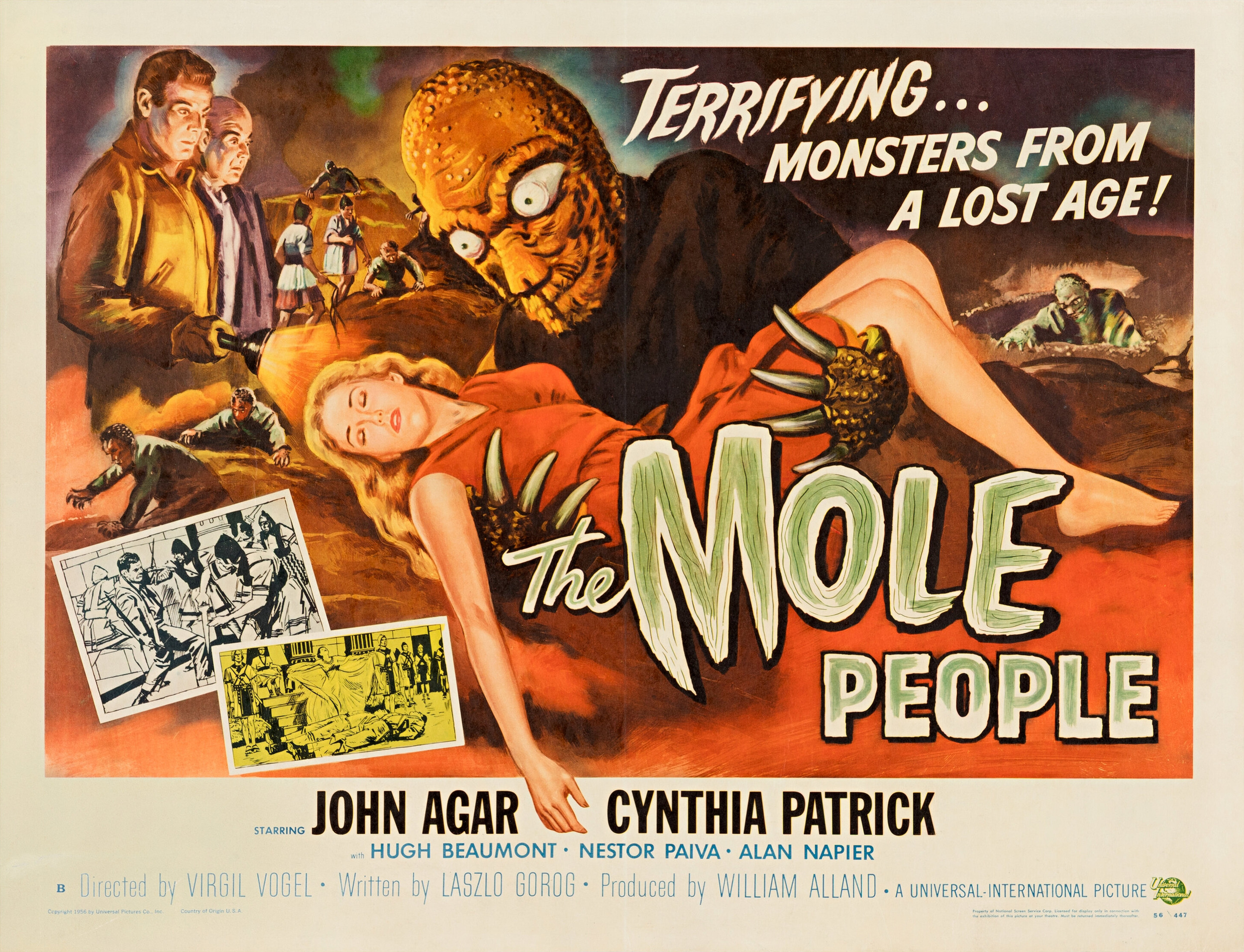 Mega Sized Movie Poster Image for The Mole People (#2 of 3)