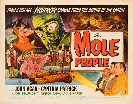The Mole People Movie Poster