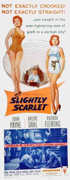 Slightly Scarlet Movie Poster