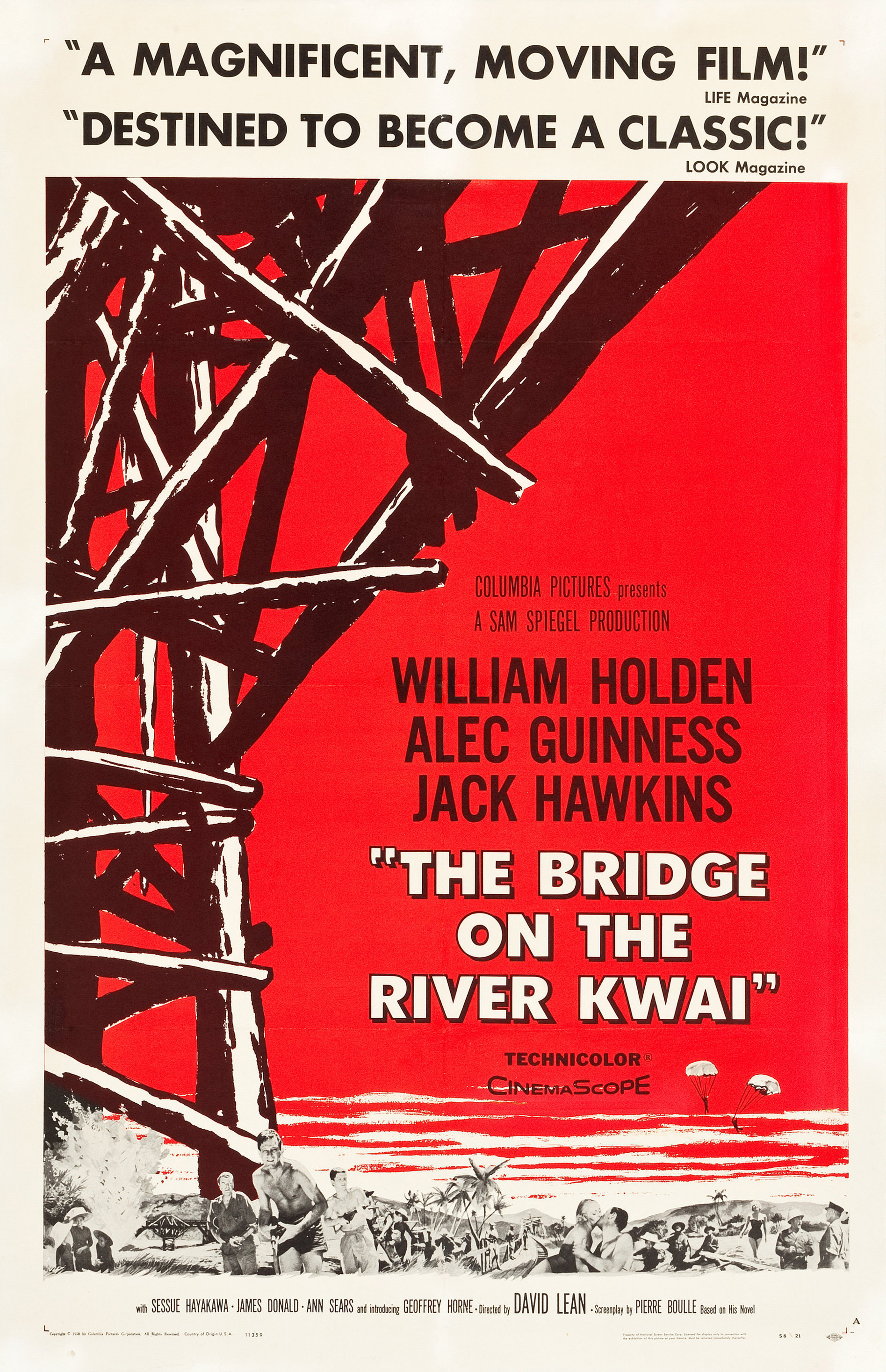 Mega Sized Movie Poster Image for The Bridge on the River Kwai (#2 of 2)