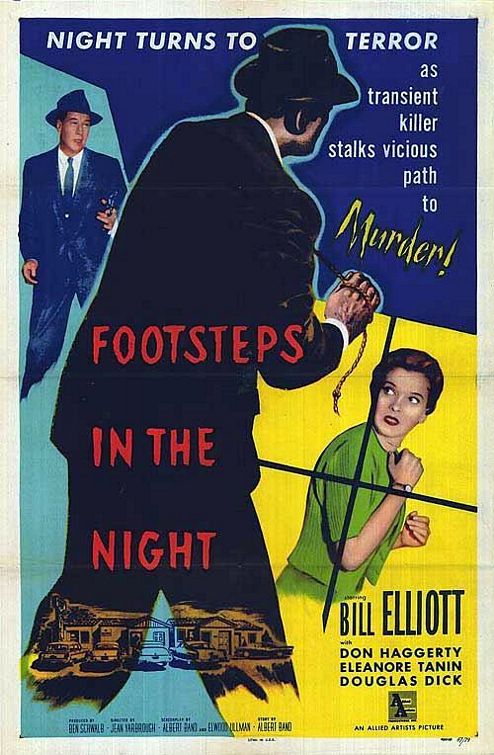 Footsteps in the Night Movie Poster