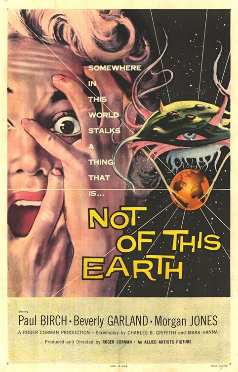 Not of This Earth Movie Poster