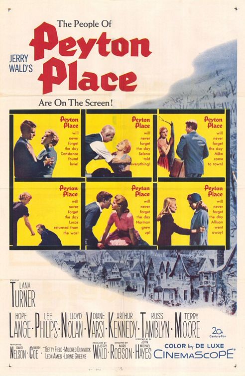 Peyton Place Movie Poster