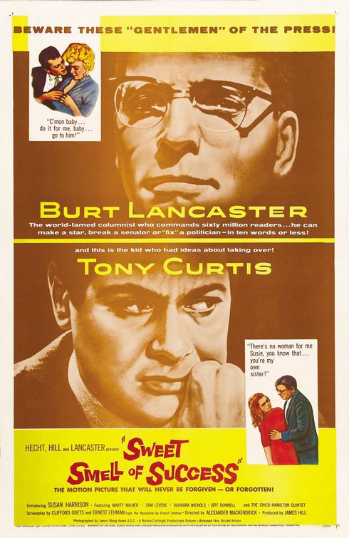 Sweet Smell of Success Movie Poster