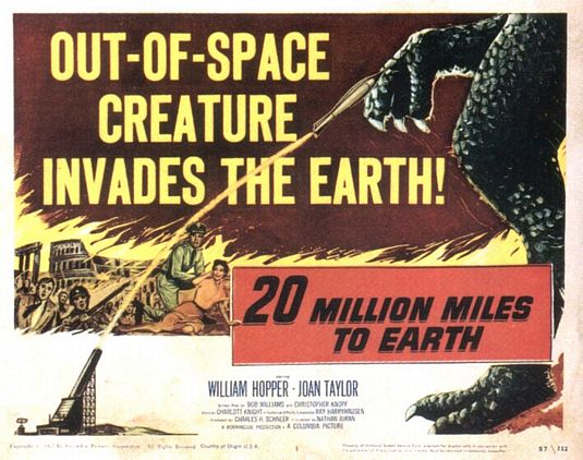 20 Million Miles to Earth Movie Poster